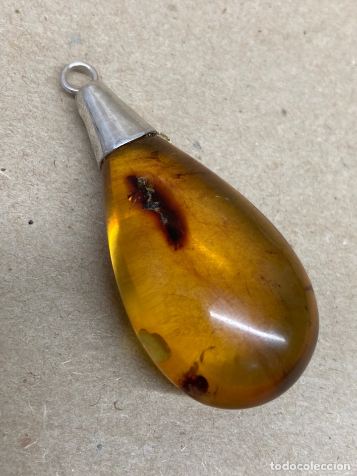 Joyeria: Colgante de plata y &Aacute;mbar/C39 - Foto 1