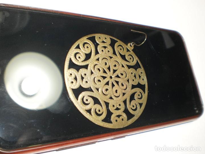 Joyeria: pendiente de 6 cm de di&aacute;metro (buen estado) - Foto 1