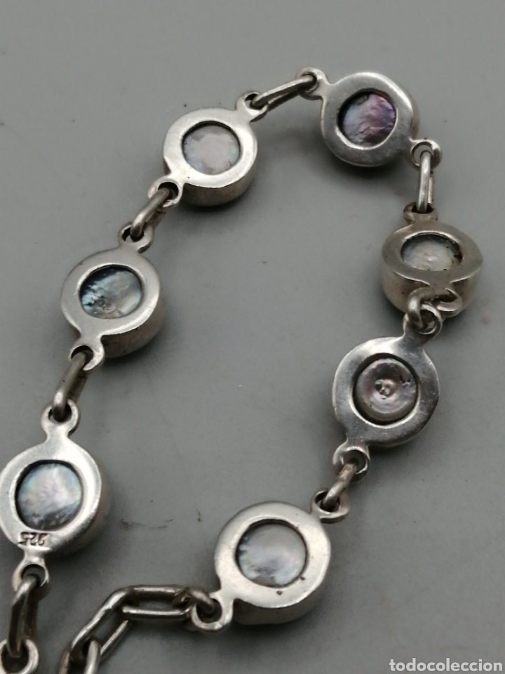 Joyeria: Pulsera plata de ley y perlas de Tahiti - Foto 5