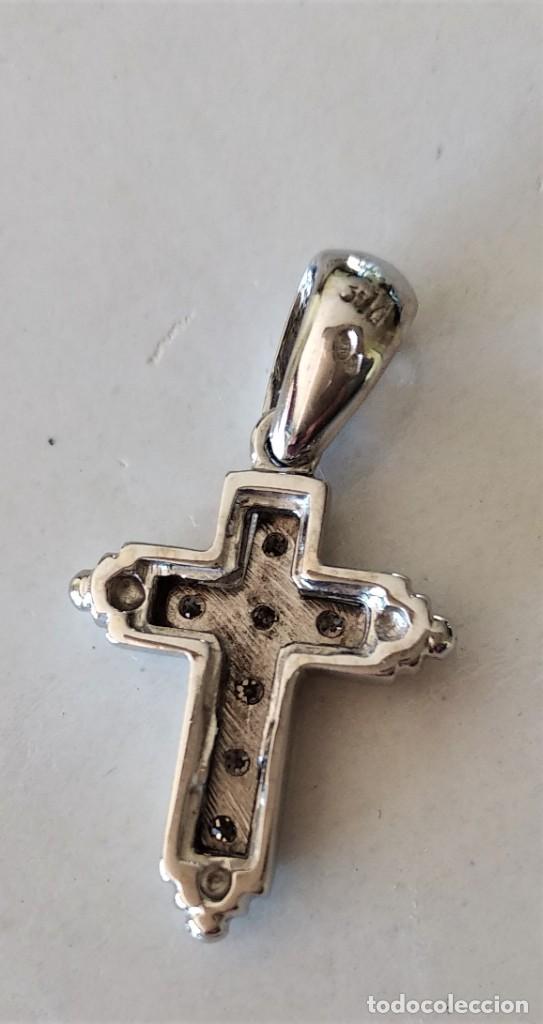 Joyeria: CRUZ ORO BLANCO Y BRILLANTES - Foto 3