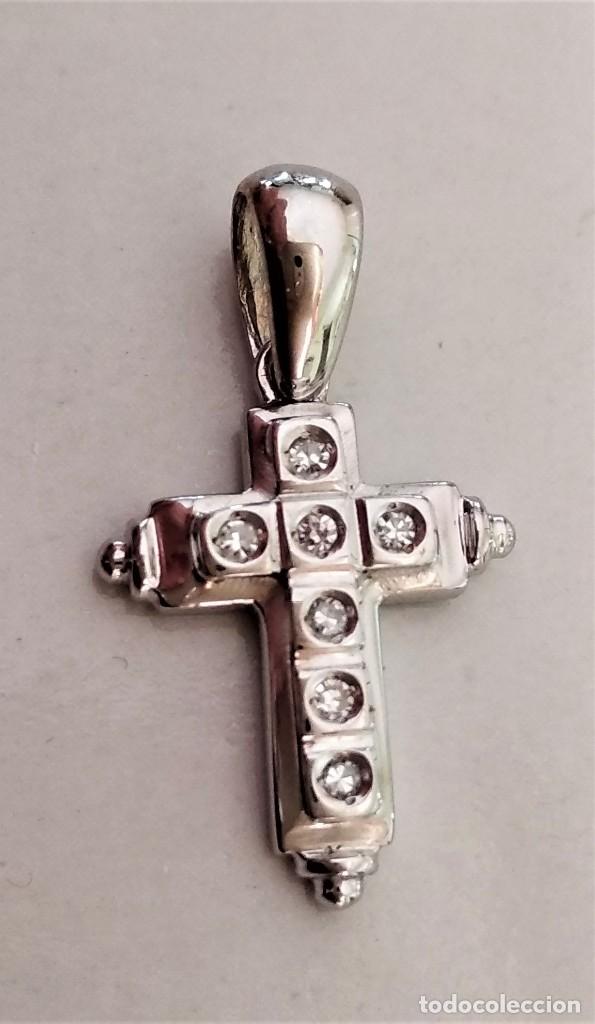 Joyeria: CRUZ ORO BLANCO Y BRILLANTES - Foto 6