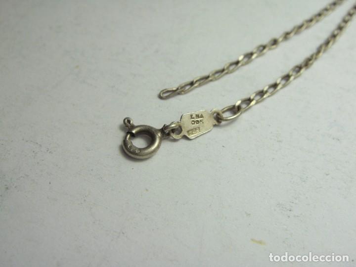 Joyeria: Cadena de plata. Con contrastes. - Foto 3
