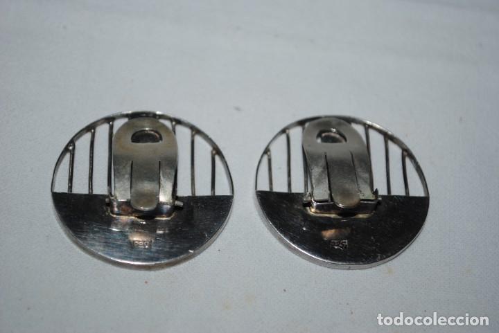 Joyeria: PENDIENTES DE PLATA , AZABACHE Y NACAR . - Foto 3