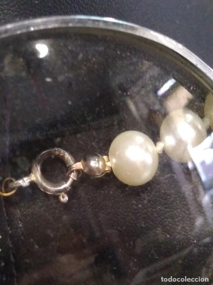 Joyeria: Collar de perlas enganche plata 925 - Foto 4