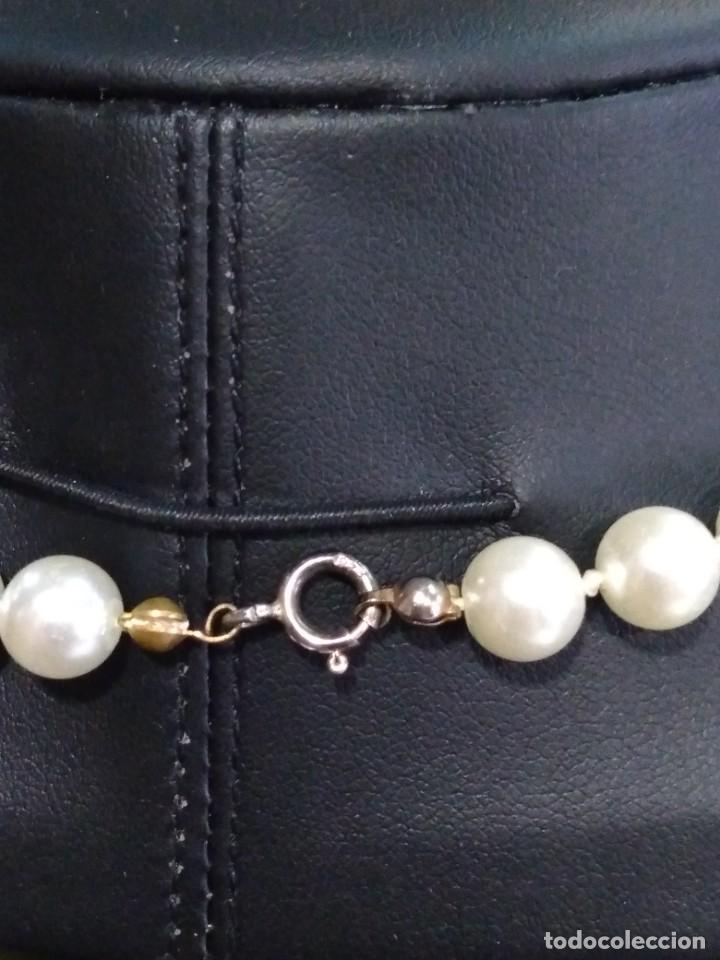 Joyeria: Collar de perlas enganche plata 925 - Foto 2
