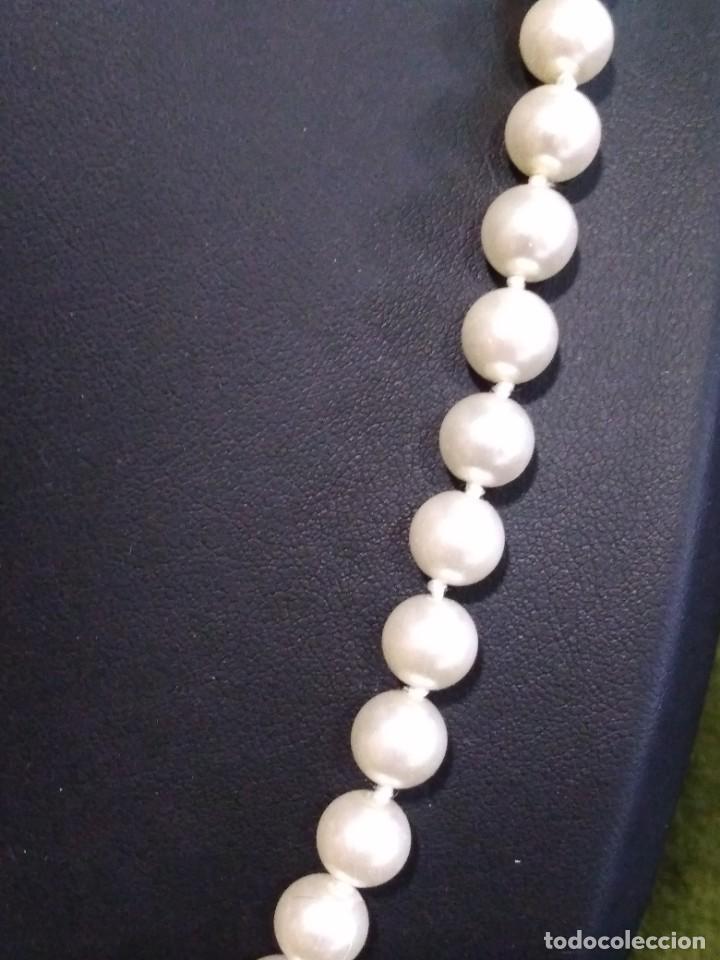 Joyeria: Collar de perlas enganche plata 925 - Foto 3