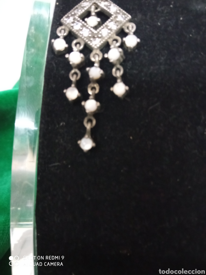 Joyeria: Pendientes plata y nacar + - Foto 3