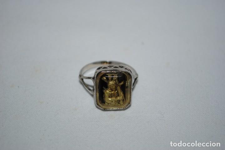 Joyeria: ANILLO PLATEADO CON EL SE&Ntilde;OR NAZARENO . - Foto 3