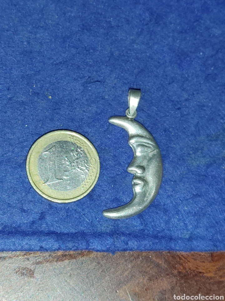 Joyeria: Colgante Luna de plata 925. - Foto 2