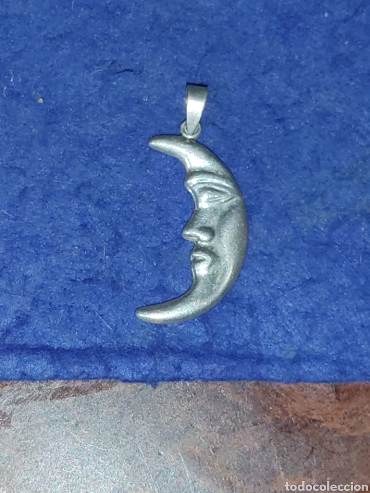 Joyeria: Colgante Luna de plata 925. - Foto 1