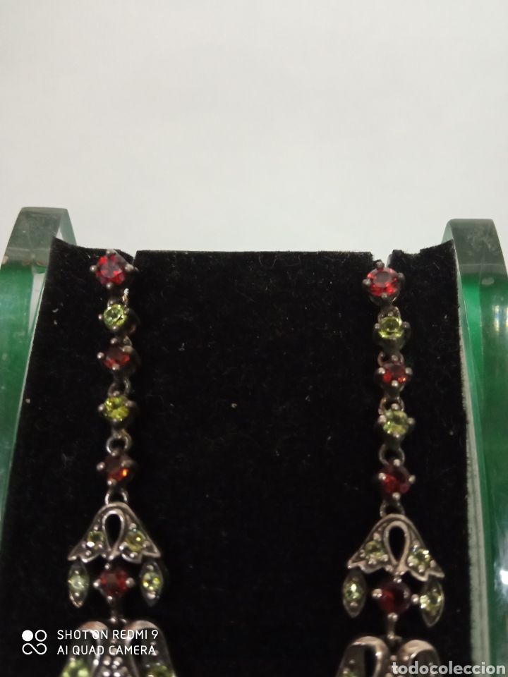 Joyeria: Pendientes plata y piedras + - Foto 2