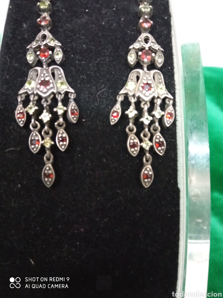 Joyeria: Pendientes plata y piedras + - Foto 3