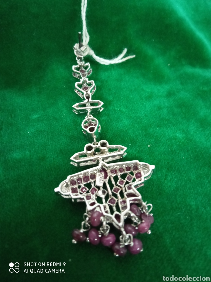Joyeria: Pendientes plata y piedras + - Foto 3