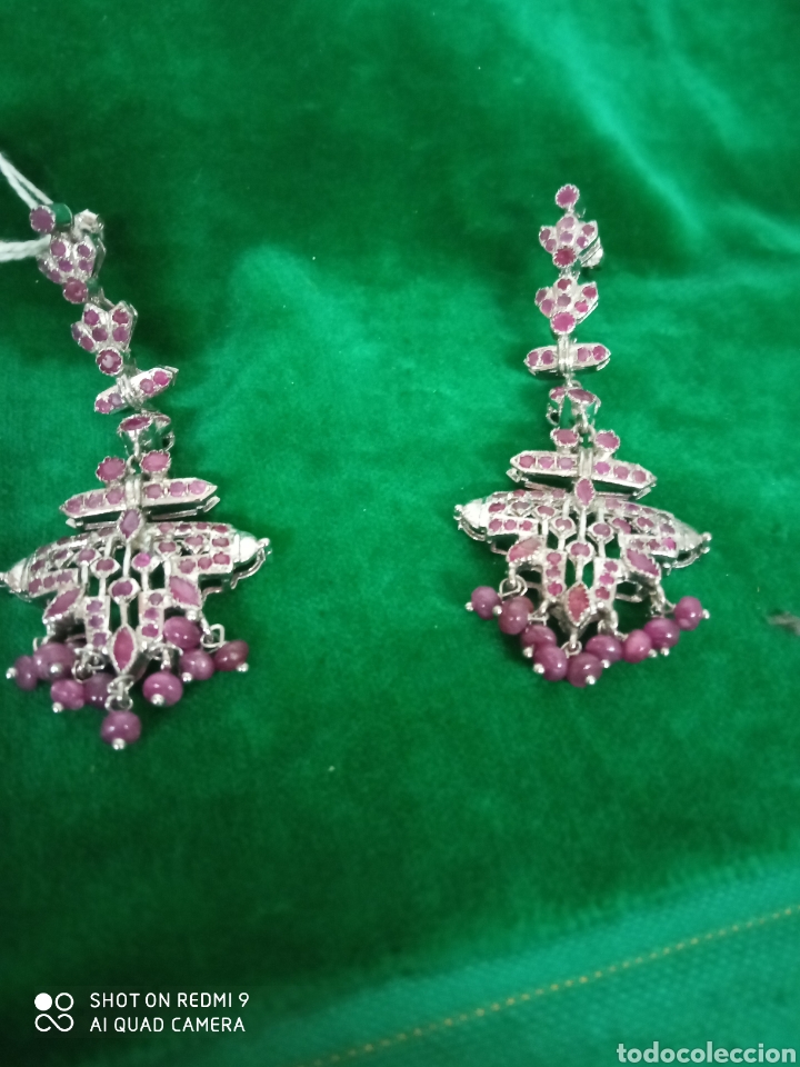 Joyeria: Pendientes plata y piedras + - Foto 2