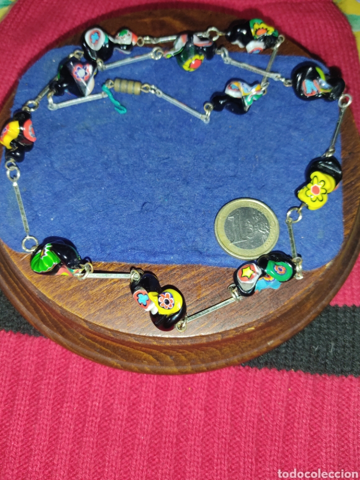 Joyeria: Collar de cristal de Murano veneciano. - Foto 3