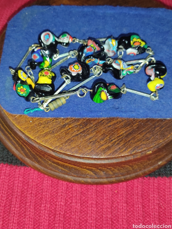 Joyeria: Collar de cristal de Murano veneciano. - Foto 4