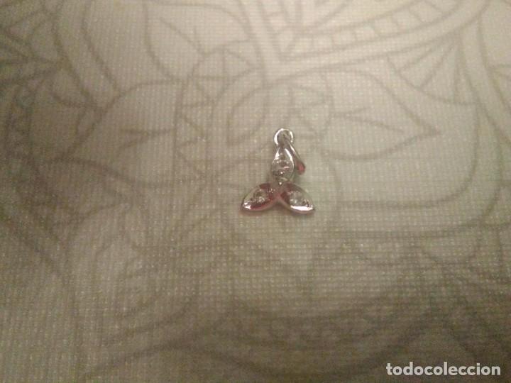 Joyeria: Colgante de Plata con forma de Trebol. - Foto 1