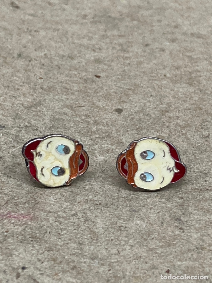 Joyeria: Pendientes de plata esmaltado - Foto 1