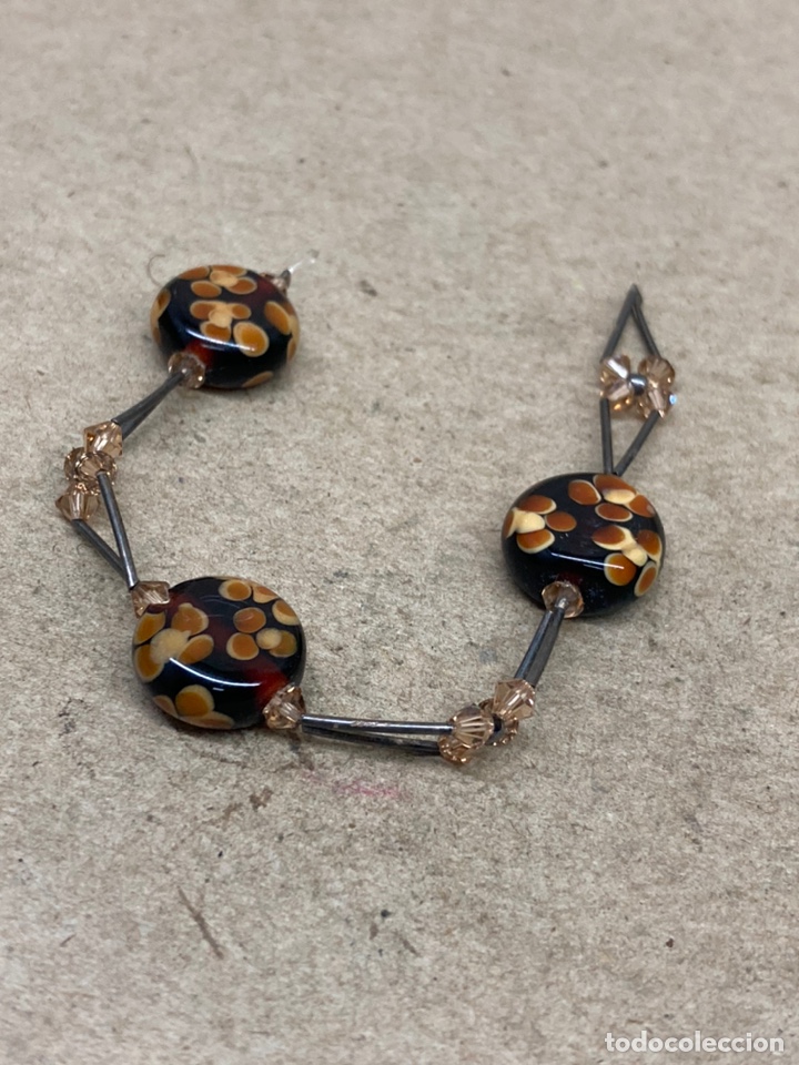 Joyeria: Pulsera de plata y cristal murano - Foto 1