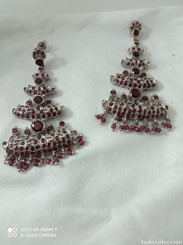 Joyeria: Pendientes plata Tailandia + - Foto 2