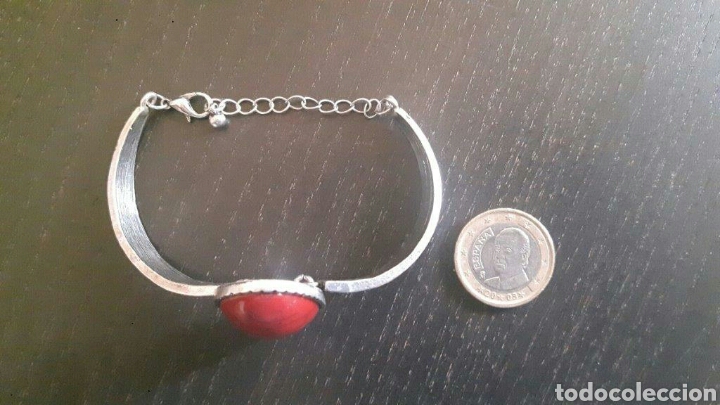 Joyeria: Pulsera ajustable m&oacute;vil plateada - Foto 4