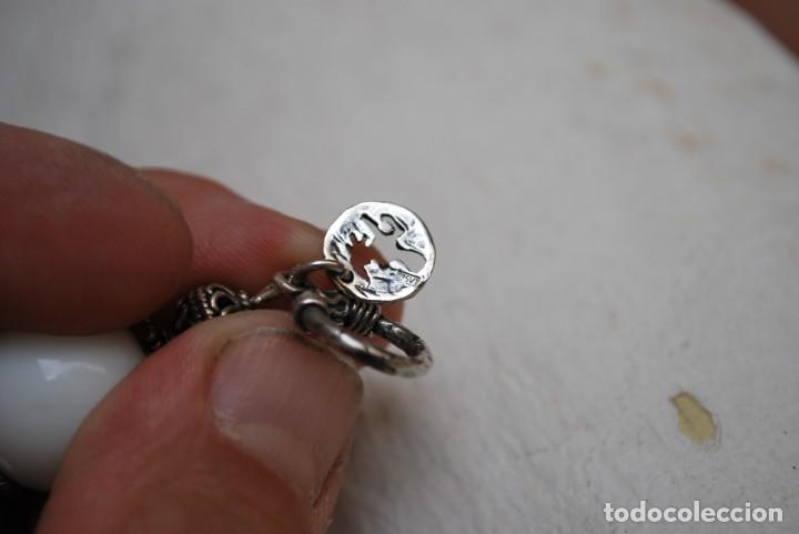 Joyeria: Pulsera de plata de ley y perlas, piedras . - Foto 7