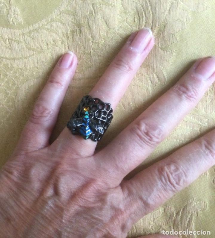 Joyeria: CURIOSO ANILLO PLATA 925 NEGRA - Foto 2
