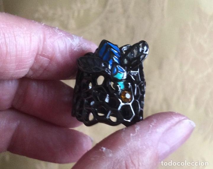 Joyeria: CURIOSO ANILLO PLATA 925 NEGRA - Foto 3