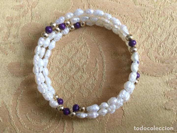 Joyeria: PULSERA DE PERLAS NATURALES DE AGUA DULCE - Foto 1