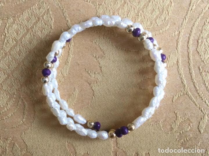 Joyeria: PULSERA DE PERLAS NATURALES DE AGUA DULCE - Foto 3
