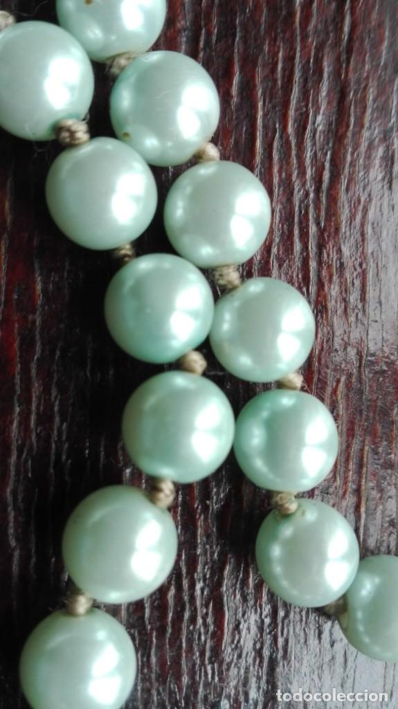 Joyeria: Collar largo de perlas sint&eacute;ticas siglo 20 - Foto 3