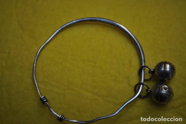 Joyeria: Pulsera tobillera de plata antigua - Foto 1