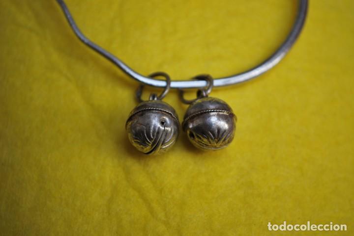 Joyeria: Pulsera tobillera de plata antigua - Foto 2