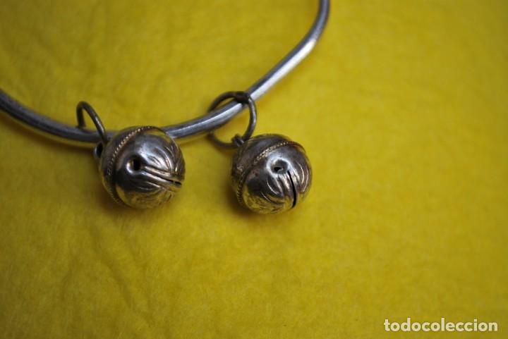 Joyeria: Pulsera tobillera de plata antigua - Foto 3