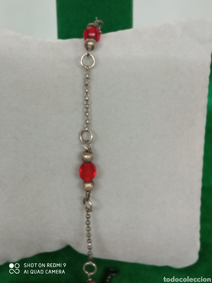 Joyeria: Pulsera de plata y piedras + - Foto 1