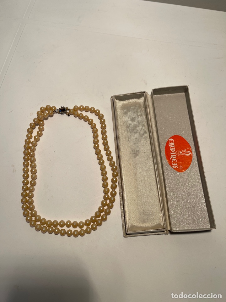 Joyeria: Collar de perlas antiguo Empirea - Foto 7