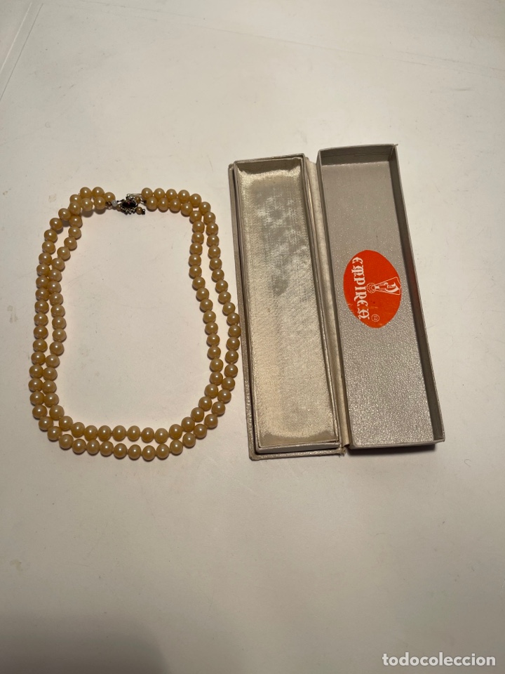 Joyeria: Collar de perlas antiguo Empirea - Foto 8