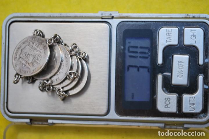 Joyeria: Pulsera de plata de MONEDAS ALFONSO . - Foto 9