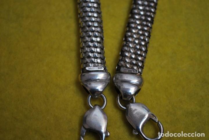 Joyeria: Bellisimo COLLAR Y PULSERA de plata de ley. - Foto 5