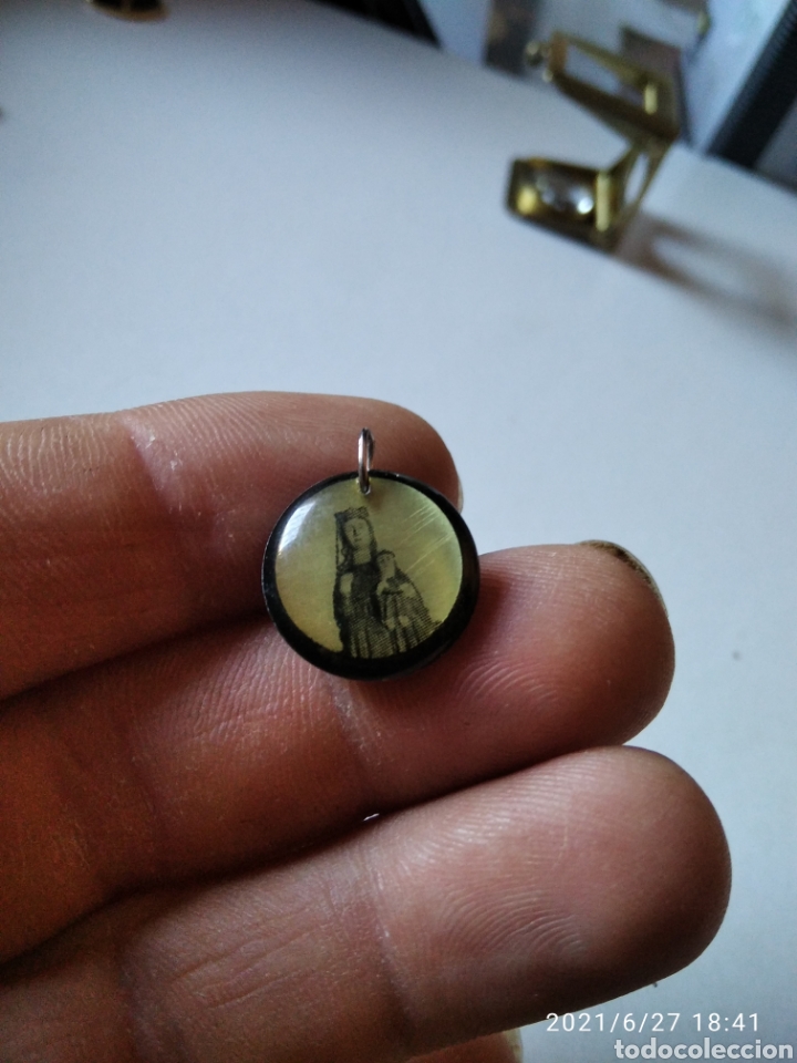 Joyeria: Medalla sagrado coraz&oacute;n i Virgen - Foto 1