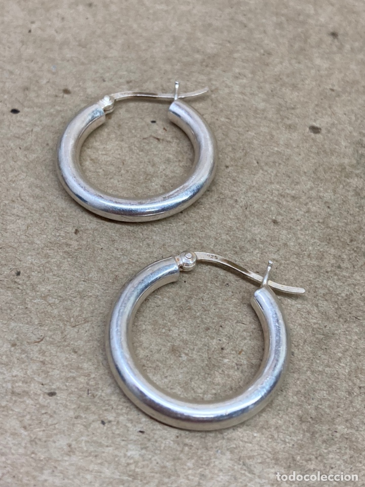 Joyeria: Pendientes de plata - Foto 1
