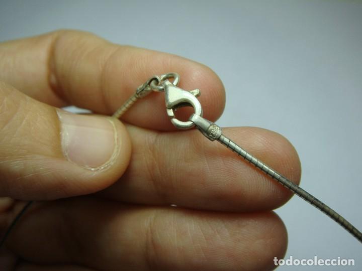 Joyeria: Gargantilla de plata de ley y plata sobredorada - Foto 3