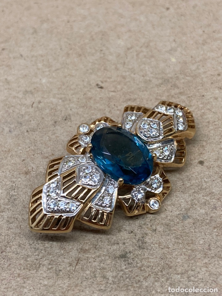 Joyeria: Broche estilo Art Deco chapado oro /B139 - Foto 1