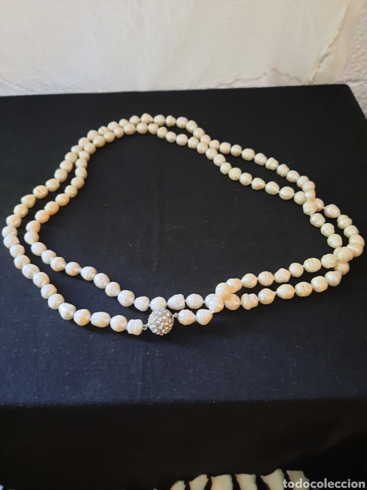 Schmuck: Collar de perlas fino
