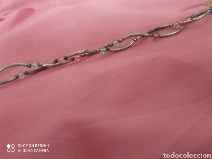 Joyeria: Pulsera plata y warosky + - Foto 1