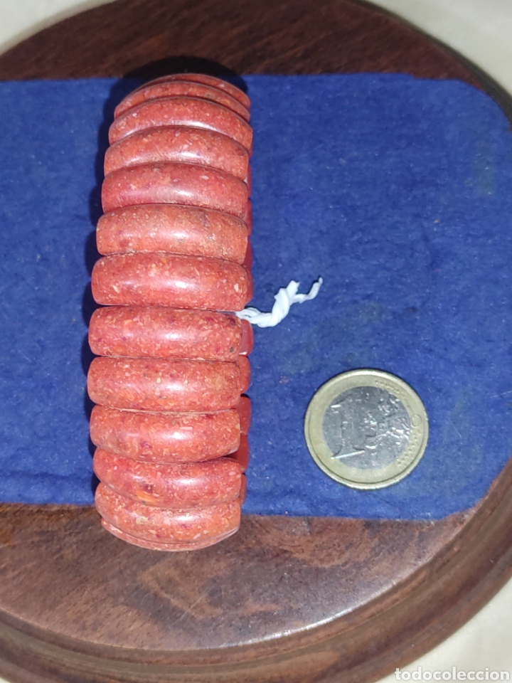 Joyeria: Pulsera de coral de manzana - Foto 3
