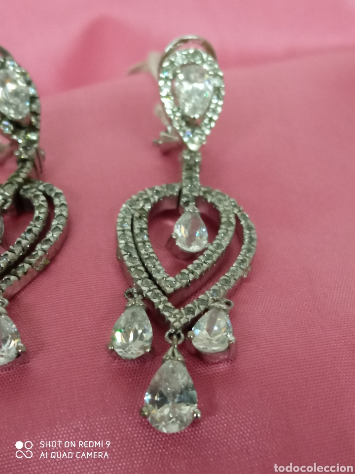 Joyeria: Pendientes plata y warosky + - Foto 2