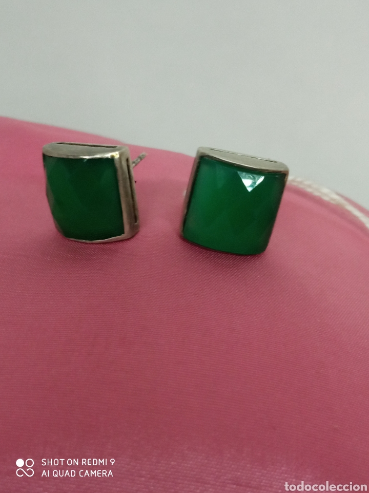Joyeria: Pendientes plata y piedras + - Foto 1