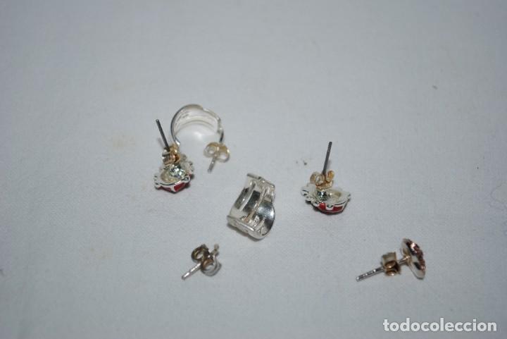 Joyeria: LOTE DE PENDIENTES DE PLATA - Foto 2