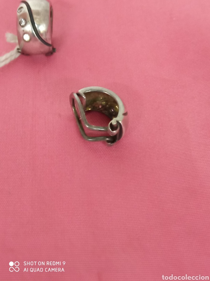 Joyeria: Pendientes plata y circonitas + - Foto 3
